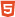 html 5 icon